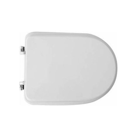 SEDILE WC PER JUMBO VASO TUA FORMA 7 Misura: Bianco - Cerniere A passanti
