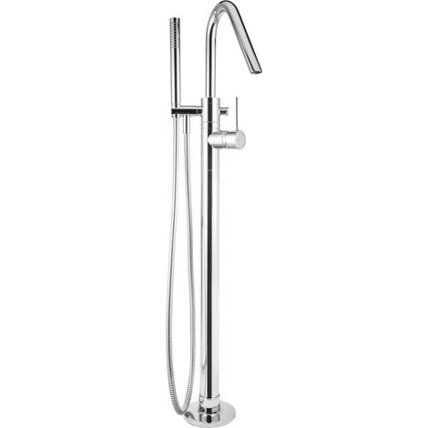 Miscelatore Vasca a pavimento con kit doccia serie Forma Porta & Bini