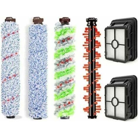 4 Hauptbürsten + 2 Filtersiebe für Bissell Crosswave - 1866 1785 2052 1713 2225 - Bürstenzubehör für Bissell Crosswave Staubsauger (1/4)