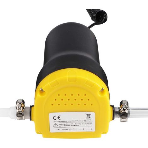 12V 60W Pompe à Vidange Huile Moteur, Huile Extracteur Pompe, Pompe pour Voiture Pompe éléctrique Pompe à Huile Aspiration Kit Pompe à 250L / Heure pour Voiture Quad (1/5)