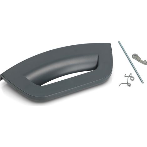 KIT MANIGLIA OBLO GRIGIA PORTA LAVATRICE ARISTON HOTPOINT FUTURA INDESIT