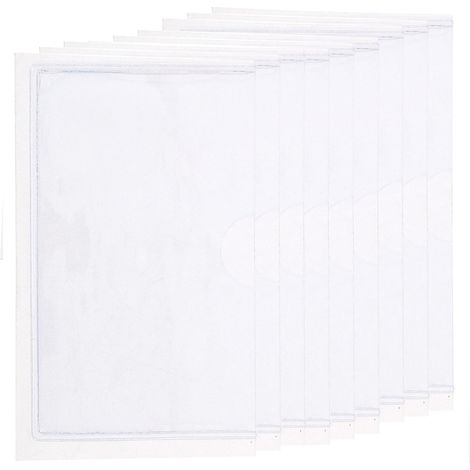 Lot de 10 pochettes de protection auto adhésives en PVC pour (1/5)