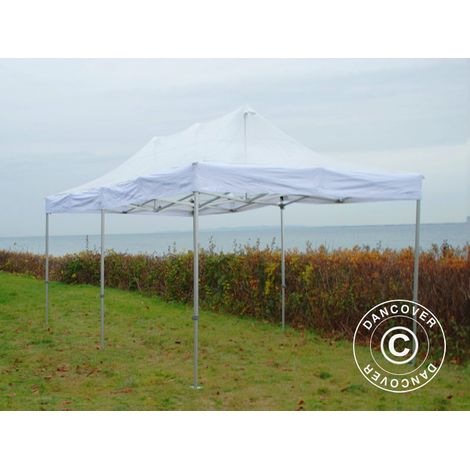 Tente pliante Chapiteau pliable Tonnelle pliante Barnum pliant FleXtents PRO Steel 3x6m Transparent (1/5)