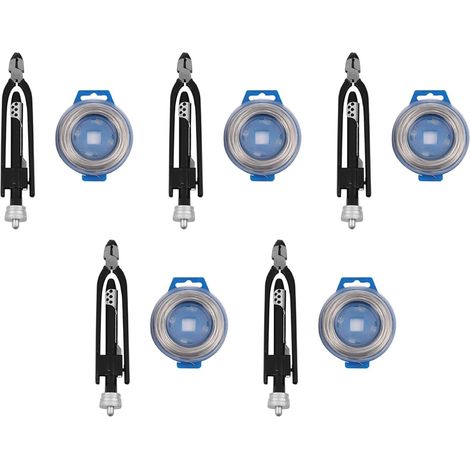 Pince à torsader le fil 5 pièces 6"/0,7mm inox, pour atelier (1/5)