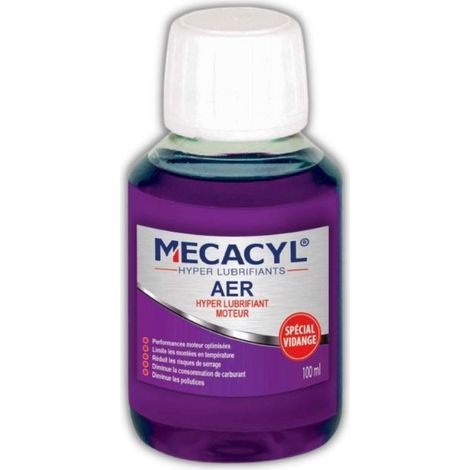 MECACYL AER Hyper Lubrifiant spécial Vidange Moteur 2 temps 100ml
