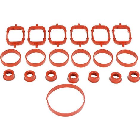 Kit de réparation de joints d'étanchéité de collecteur d'admission de voiture (20 pièces) pour BMW E87 E46 E90 E91 E92 E93 E39 E60 M57 11617790198 (33 mm)