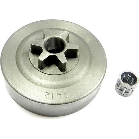 Pignon chaine tronconneuse Zenoah 6 dents G200 / G300 / G2000 / G3000 (1/3)
