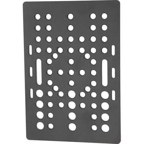 Plaque de portique en aluminium haute résistance, anodisée noire, pour imprimante 3D, guide linéaire universel pour fraiseuse. (1/5)