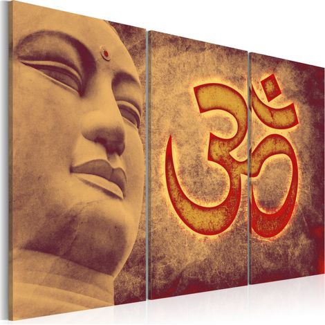 Tableau Imprimé "Bouddha Symbole" 80 x 120 cm (1/2)