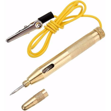 Stylo testeur de tension pour voiture et camion (6 V/12 V/24 V CC) (1/5)