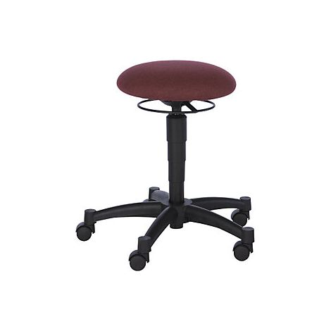 Taburete BALANCE 10  con Orthositz  Ø 350 mm  burdeos