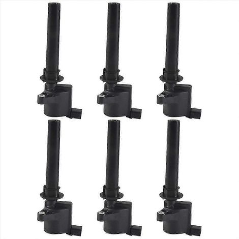 Bobines d'allumage (6 pièces) pour Ford Escape (2001-2008), Ford Five Hundred Freestyle et Taurus 3.0L V6 (2005-2007). (1/5)