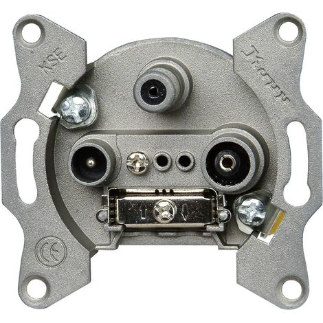 Kopp 916400181 prise encastrée gris SAT TV Radio (1/2)