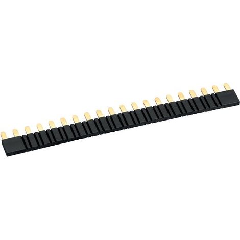 Barra Alimentazione 20 Poli Nera Per Slim Hr1 (Lovato Cod. Hr1X9020)