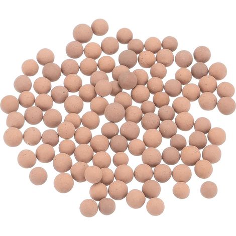 Cailloux d'Argile 3-5mm 0,22 Lbs Marron Jardinage Boules en Pot pour la Culture Hydroponique, Fournitures de Vases, Décoration de Bonsaï (1/5)