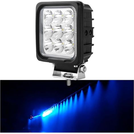 27W Phare de Travail Led Bleu Pulvérisateur Agricole Étanche 10V-30V Feu Led Bleu pour Pulvérisateur (1/5)