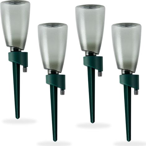10 automatische Bewässerungssets mit tieferem Tropfer, automatische Bewässerung mit der Flasche, ideal für Ihre Zimmerpflanzen, auf dem Balkon, im Garten, automatisches Tropfset