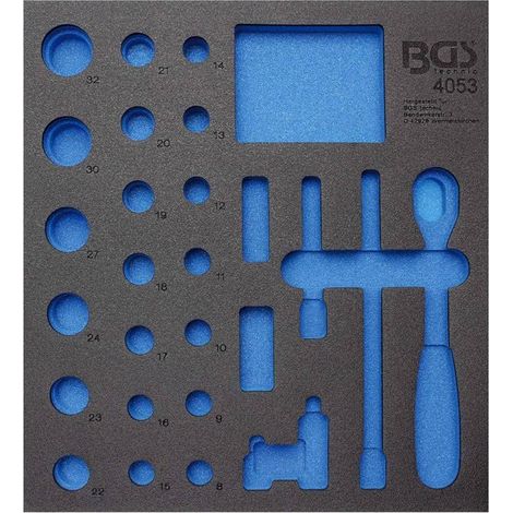 Insert de Servante d Atelier 2/3 Vide - 37,4 x 4,7 x 40,2 cm - Compatible Art. 4053 - Organisation et Praticité - D-Work