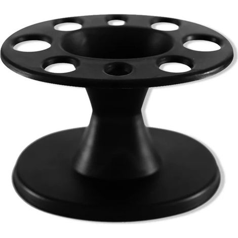 Support rond pour outils de coiffure, brosses de salon, ciseaux, peigne à rouleau et accessoires.
