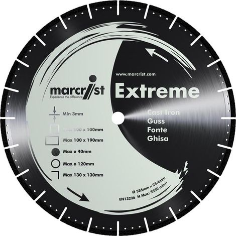 Kaltkreissägeblatt Extreme 355 x 25.4mm Guss