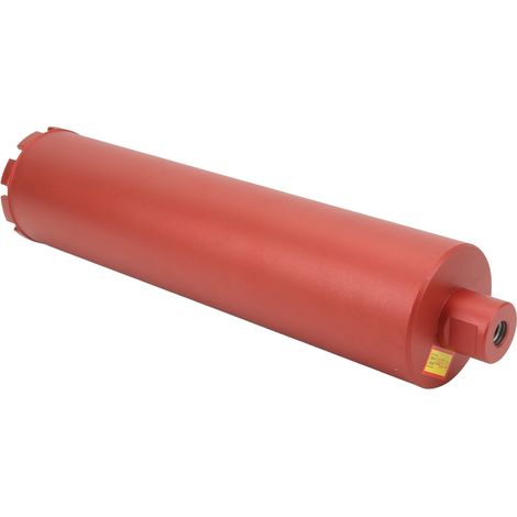 Foret diamanté trépan 100mm, longueur 450mm, perçage à sec ou humide, outil de forage pour carrelage béton (1/5)