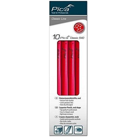 MATITA CLASSIC ROSSA 540 PICA CF. 10 PZ
