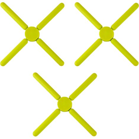Sous-plat En Silicone Pliable - Résistant À La Chaleur Jusqu'à 240 °C - Pour Casseroles Et Plats Chauds - Lot De 1 (1/5)
