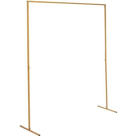 Arche décorative de mariage en métal, carrée, accessoire de mariage, fête, cérémonie (1/4)
