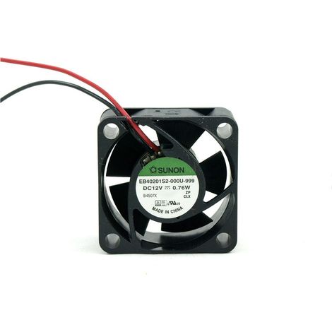 Ventilatore 12Vdc 40x40x20mm 2Fricci fili 0,76W