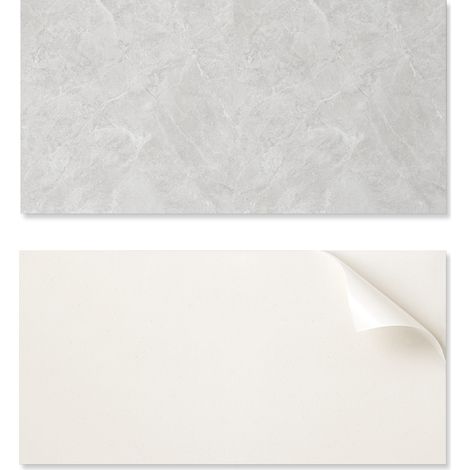 Revestimiento mural de vinilo est茅tico con estampado de piedra natural de 100x50 cm