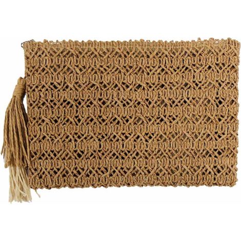 Pochette Déco "Atlantique" 23cm Lin