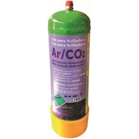BOMBONA CO2 + ARGON NO RECARGABLE PARA SOLDAR INOXIDABLE - CEVIK