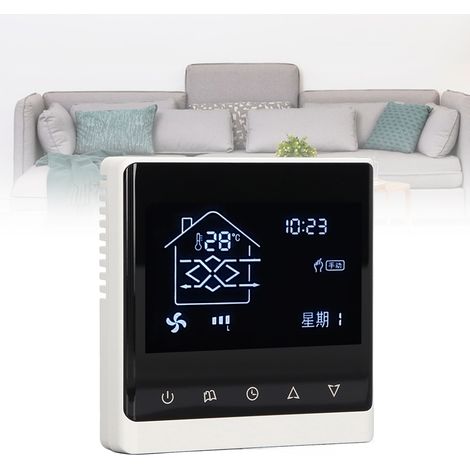 Contrôleur intelligent pour système de ventilation 180-260 V avec affichage de l'humidité (1/5)