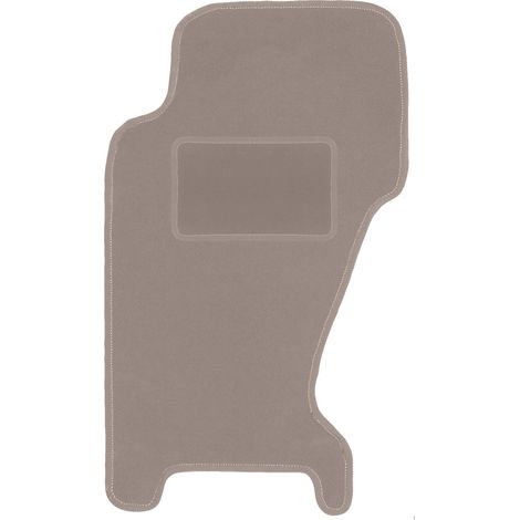 Fahrermatte aus Samt für: Jeep Grand Cherokee WJ Offroad (1998–2004), beige