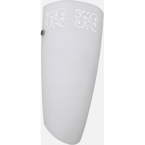 Eglo BERGAMO Applique da Parete E27, Bianco (1/2)