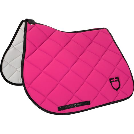 EQUESTRO Sottosella da salto FUCSIA taglia PONY tessuto tecnico (1/3)