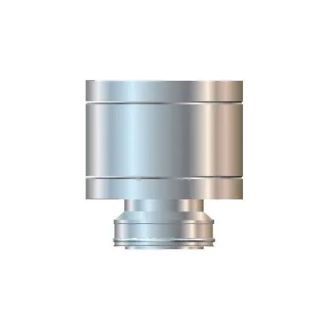 Cordivari - Cappellotto Antivento Inox A Botte Doppia Parete Ø150/100