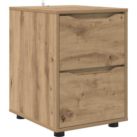 Meubles de Rangement,Armoire de rangement Chêne artisanal 40 x 48 x 57 cm CFW348220 (1/5)