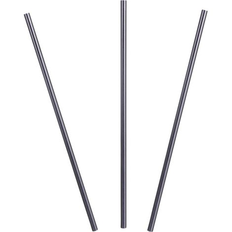 3pcs Tiges de Graphite pour Agitation Conductivité Uniforme, Usage Polyvalent, Bâtonnets à Mélanger Noirs en Graphite pour Fusion et Fonderie Réutilisable (1/5)