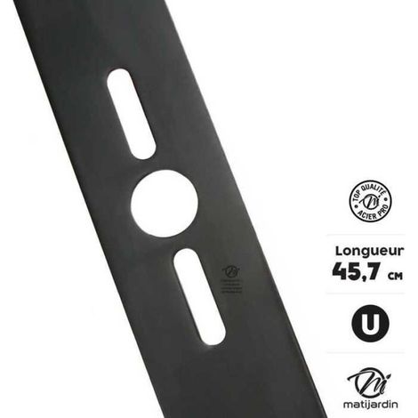 Lame tondeuse universelle plate 1er prix. Coupe 45,7 cm (1/4)