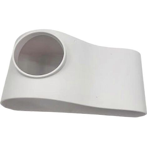 Grotte pour aquarium aquarium accessoires Rest Protection tunnel Decorations pour crevette Habitat Turtle Habitats blanc (1/5)