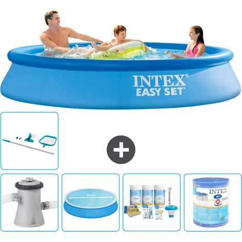 Intex Piscine Easy Set Ronde - 305x61 cm - 6-pièces S40836 (1/4)