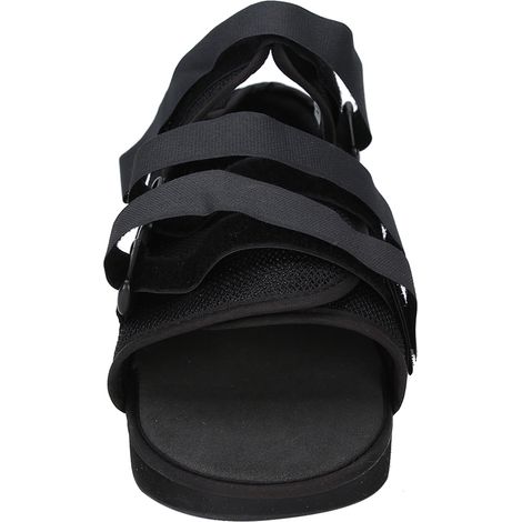 Chaussure de marche post-op pour pied cassé avec protection renforcée - Noir Taille S (1/5)