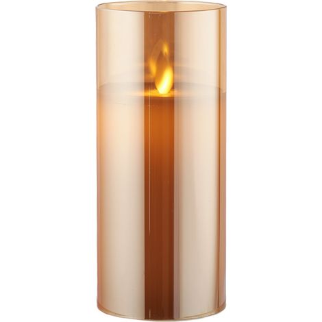 Candela LED decorativa (1/2)