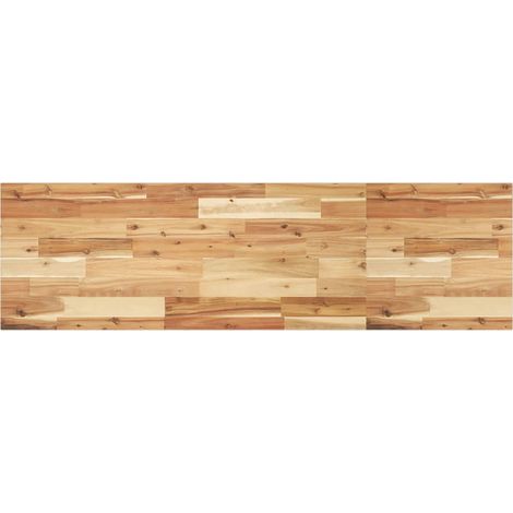 Waschtischplatte Ölbeschichtung 160x40x2 cm Massivholz Akazie