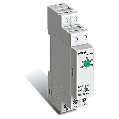 PERRY MINUTERIE ESCALIER 16A 1NO MONOPHASÉ - 1IT1062 F (1/6)