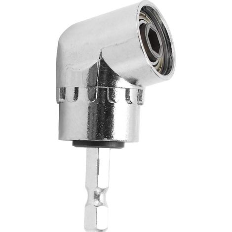 Rallonge magnétique à tige hexagonale 105 ° pour perceuse électrique fabriquée en acier vanadium durable en chrome, pour obtenir des pièces étroites pour la plupart des perceuses électriques (1/5)