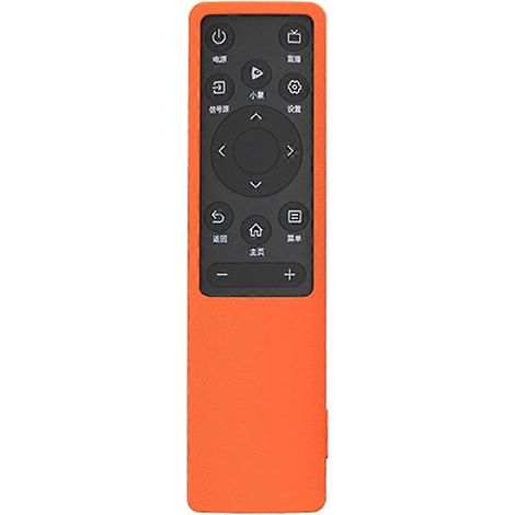Étui en silicone pour télécommande vocale Smart TV 4K SIKAI CN3A75 : protection épaisse, douce pour la peau, antichoc et antidérapante, avec trou pour boucle.