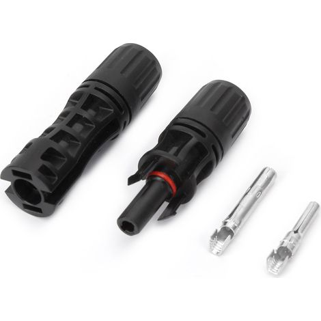 Connecteur étanche 1500V pour panneau solaire, paire mâle/femelle, boîtier de jonction pour câble de terrasse, connecteur IP67, 1 paire (1/5)