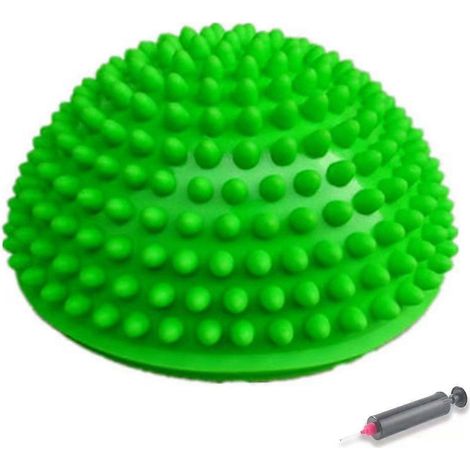 Hedgehog Balance Pods Spiky Half Balls for Kids & Adults, Foot Massage & Stability Training, Sensory Motor Skills Development, Ideal for Yoga, Gymnas (1/5)